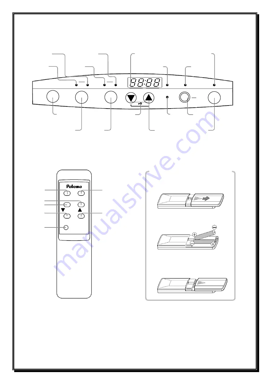 Paloma PG-511FR Operating And Installation Instructions Download Page 4