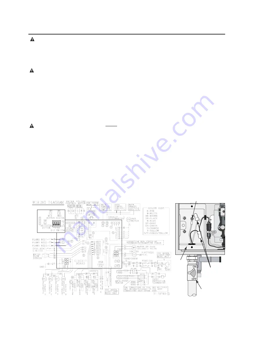 Paloma Tankless Water Heater Скачать руководство пользователя страница 22