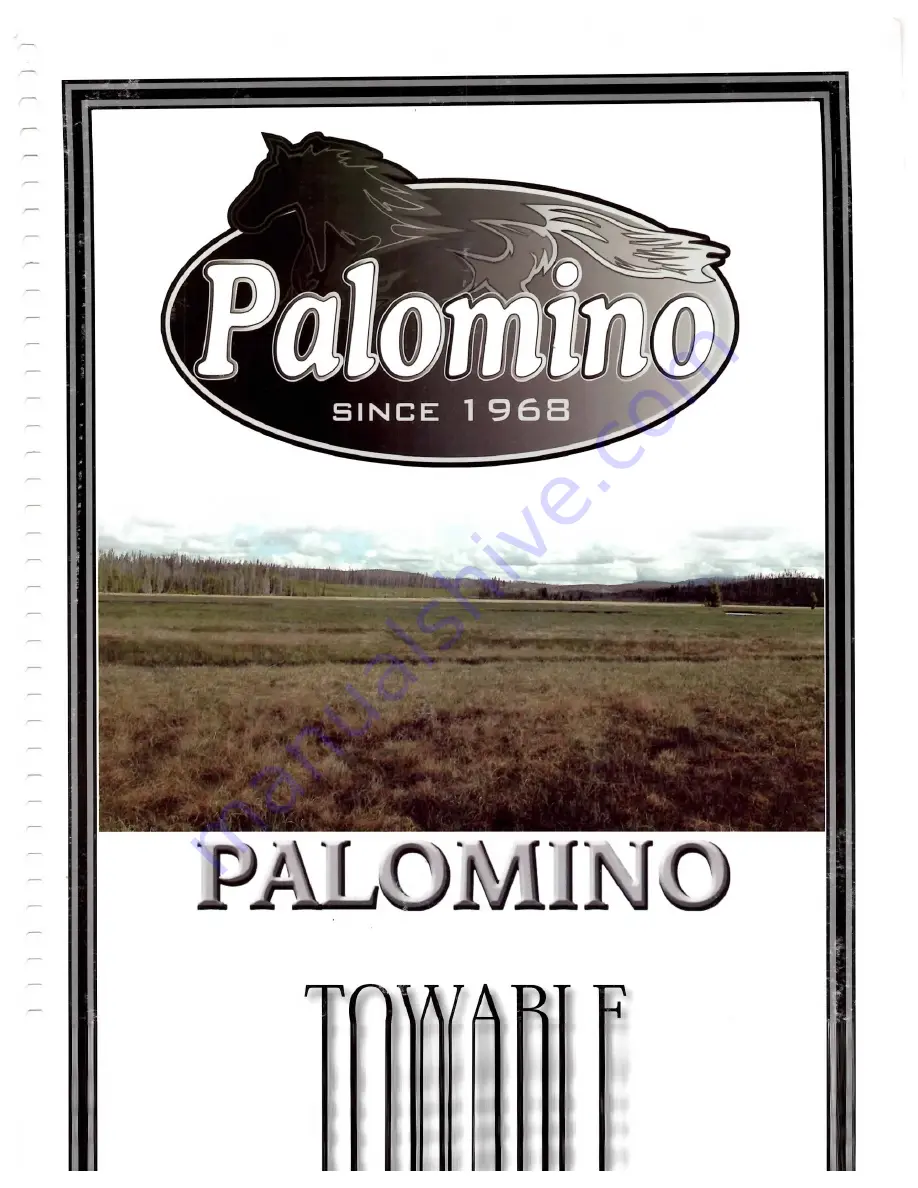 Palomino Towable Owner'S Manual Download Page 1