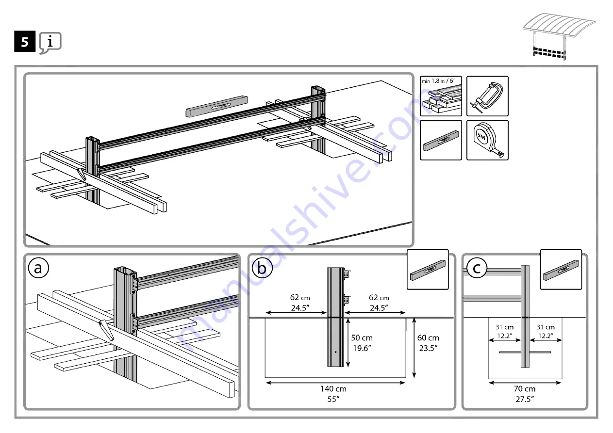 Palram Applications Arizona 5000 Wave Instructions Manual Download Page 29