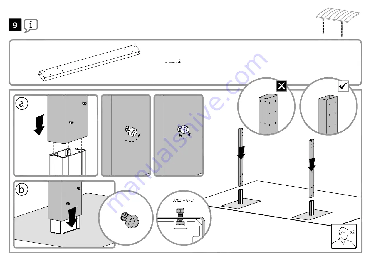 Palram Applications Arizona 5000 Wave Instructions Manual Download Page 33