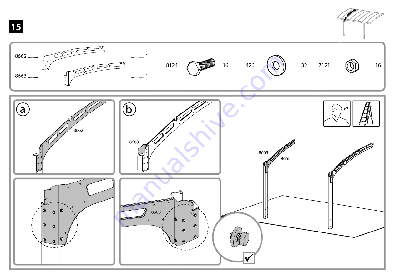 Palram Applications Arizona 5000 Wave Instructions Manual Download Page 39