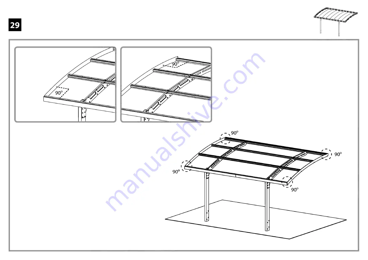 Palram Applications Arizona 5000 Wave Instructions Manual Download Page 53