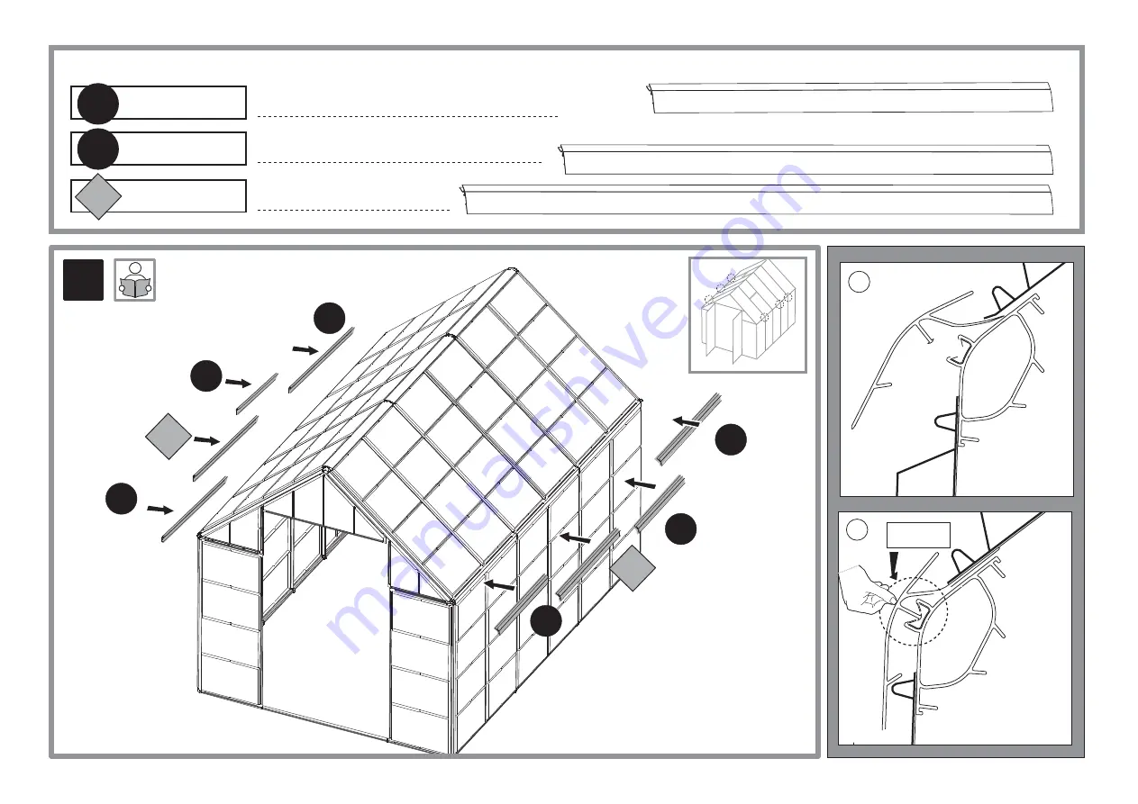 Palram Applications Snap & Grow 4 Extension Instructions Manual Download Page 47