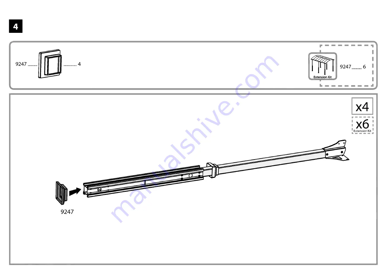 Palram Applications Tucson 4300 Manual Download Page 97