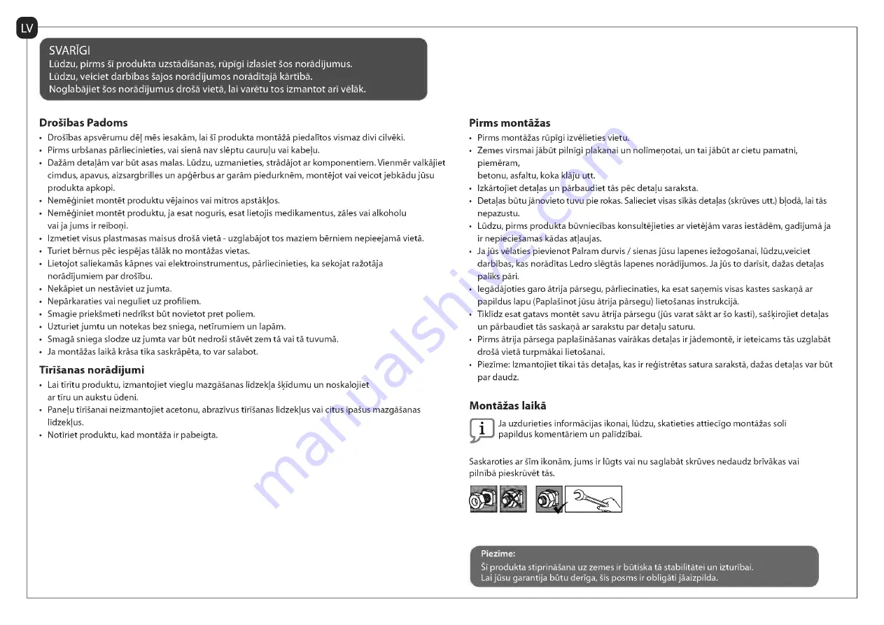 Palram 702679 Instructions Manual Download Page 43