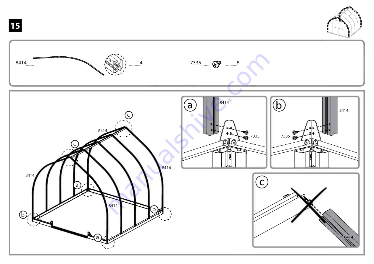 Palram Bella + 4' Ext. Скачать руководство пользователя страница 35