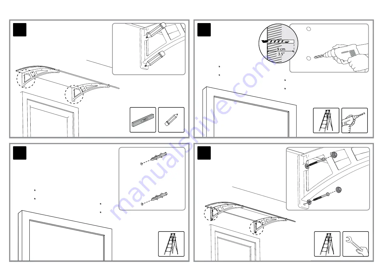 Palram Calisto 1350 Instructions Manual Download Page 17