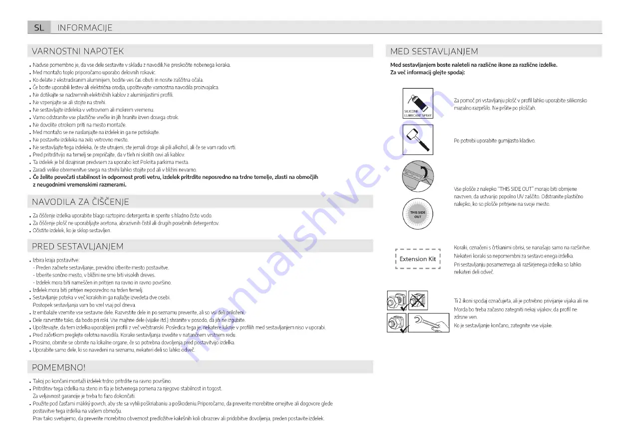 Palram CANOPIA ARCADIA Series How To Assemble Download Page 23