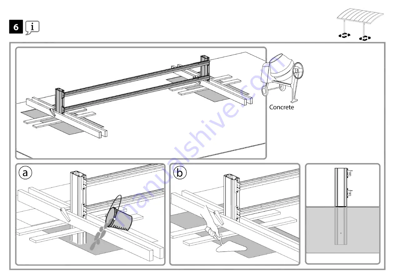 Palram CANOPIA ARIZONA WAVE How To Assemble Download Page 45