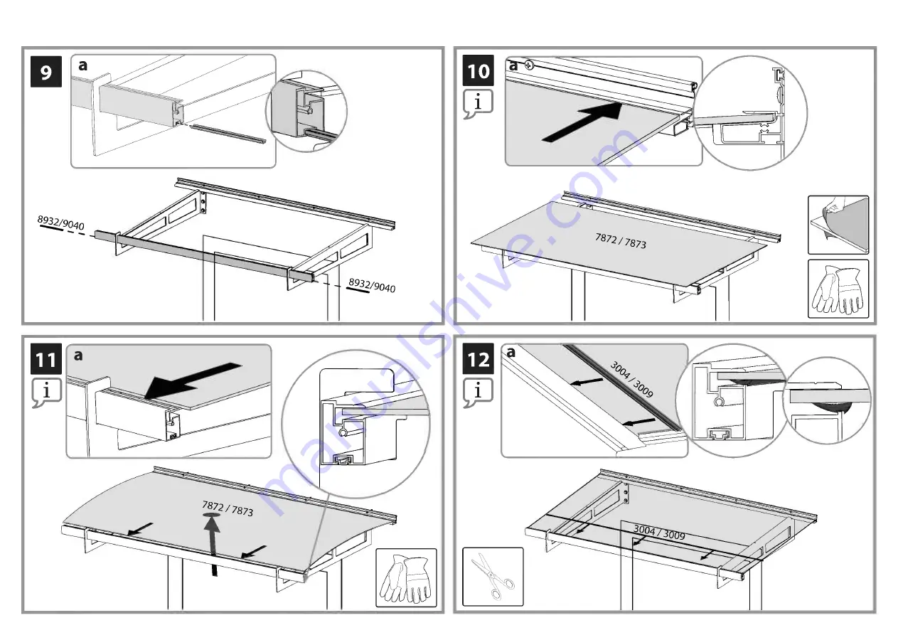 Palram CANOPIA Bremen How To Assemble Download Page 16