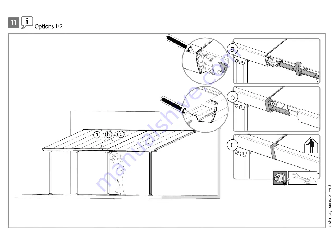 Palram CANOPIA EZ LINK KIT How To Assemble Download Page 53