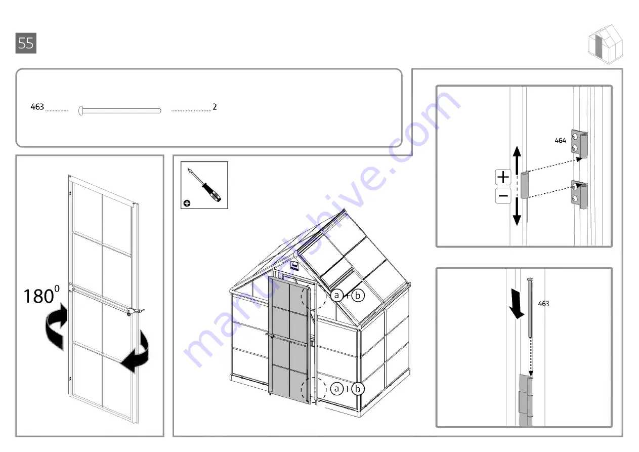 Palram CANOPIA HARMONY 6x4/2x13 Скачать руководство пользователя страница 141