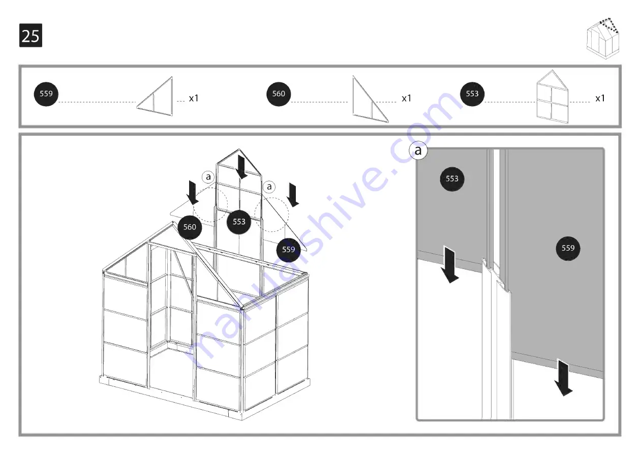 Palram CANOPIA HARMONY 701634 How To Assemble Download Page 111