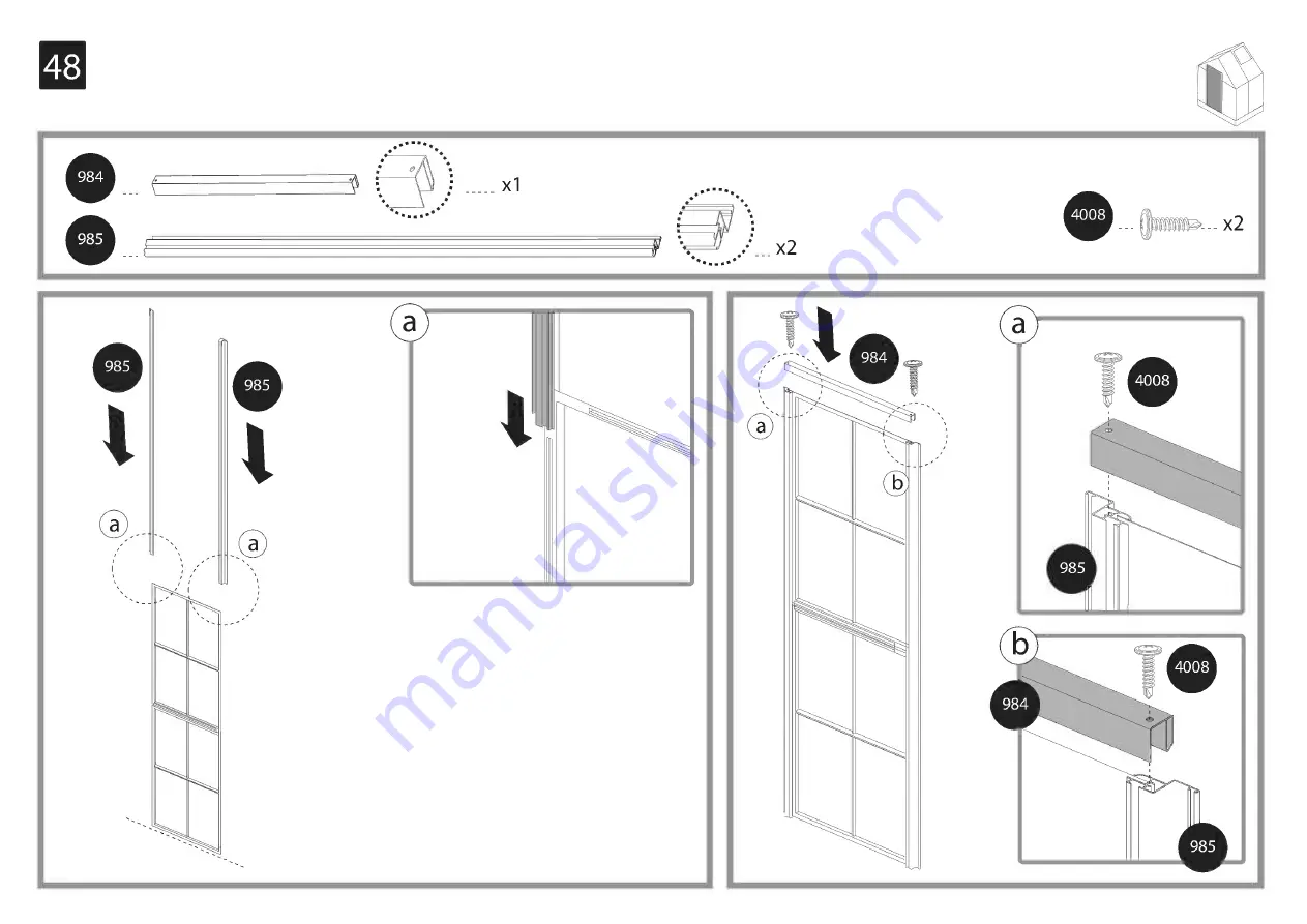 Palram CANOPIA HARMONY 701634 How To Assemble Download Page 134