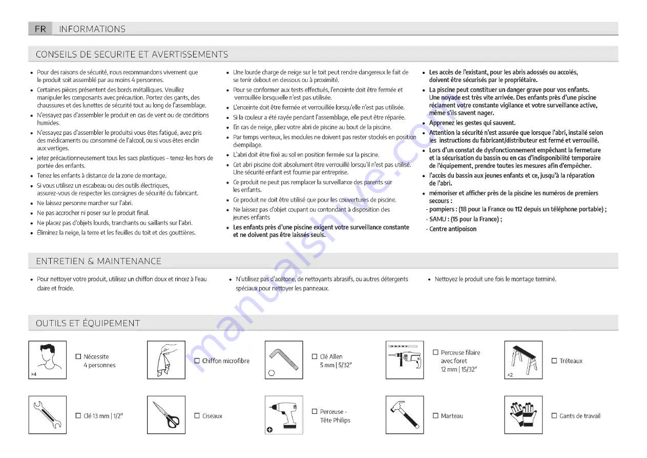 Palram CANOPIA MAJORCA 13x21.5/4x6 How To Assemble Download Page 6