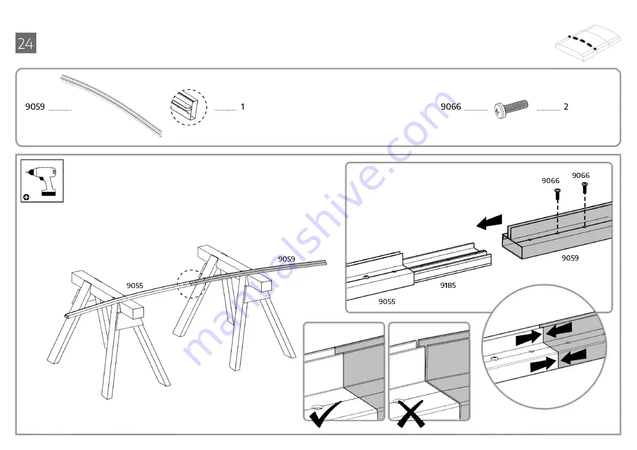 Palram CANOPIA MAJORCA 13x21.5/4x6 Скачать руководство пользователя страница 48