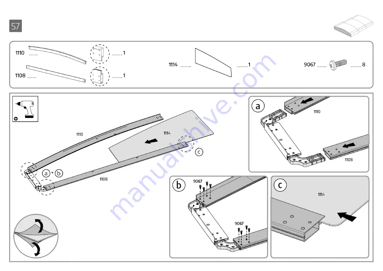 Palram CANOPIA MAJORCA 13x21.5/4x6 Скачать руководство пользователя страница 81