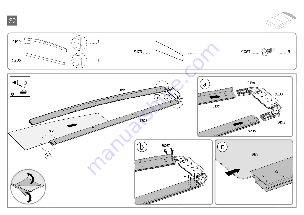 Palram CANOPIA MAJORCA 13x21.5/4x6 Скачать руководство пользователя страница 86