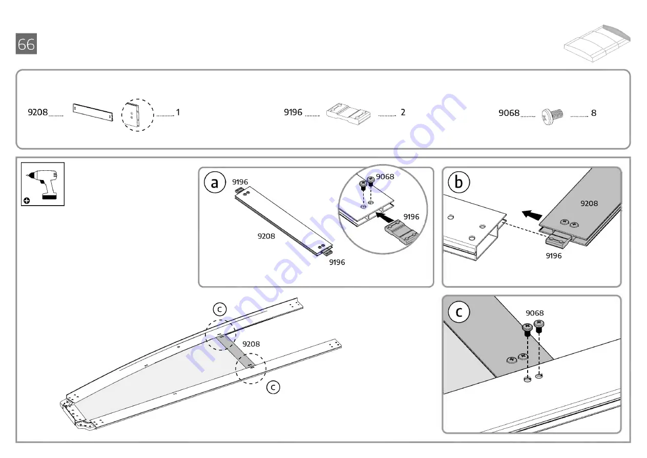 Palram CANOPIA MAJORCA 13x21.5/4x6 Скачать руководство пользователя страница 90