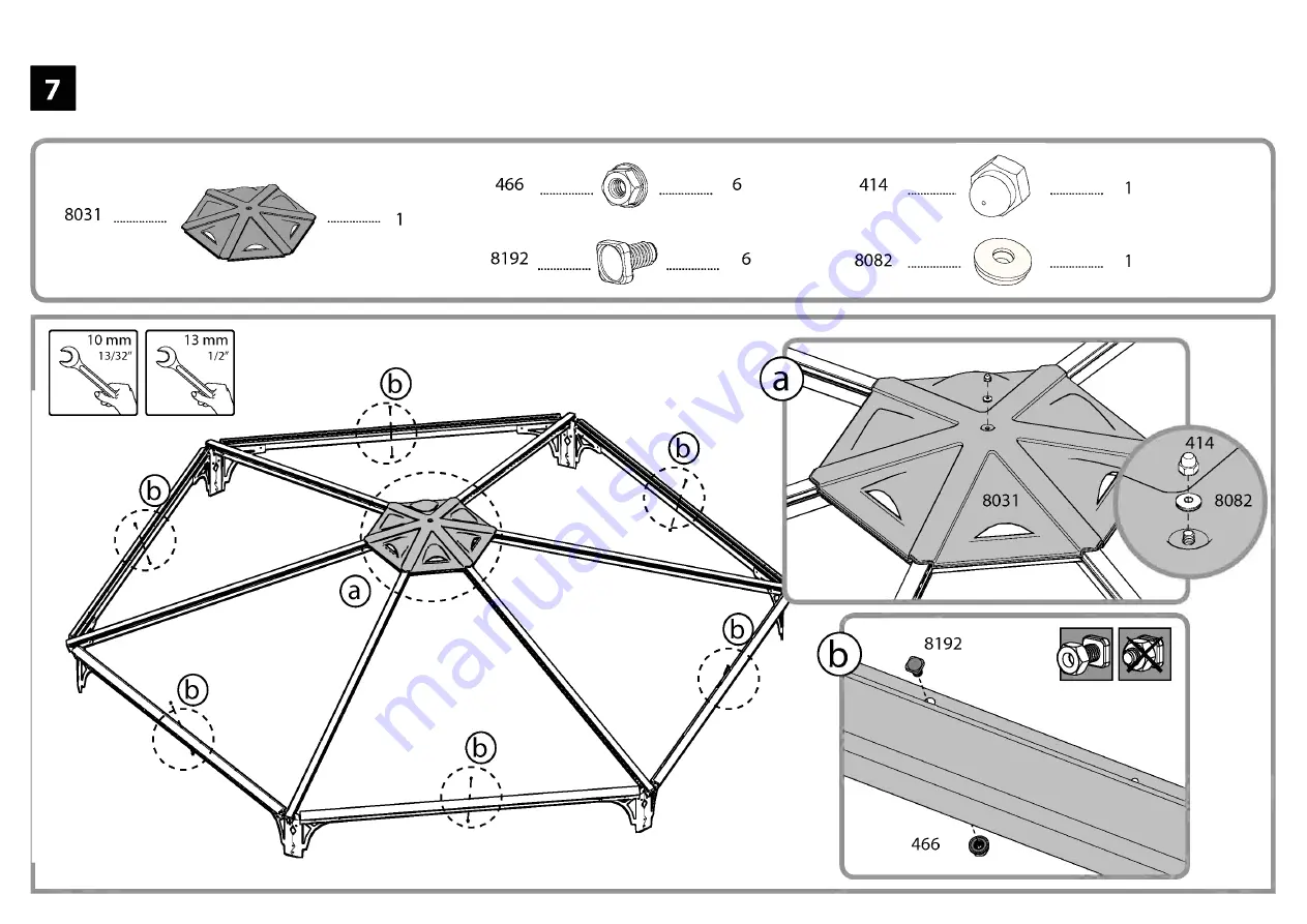 Palram CANOPIA MONACO 13x15/4x4.5 Скачать руководство пользователя страница 46