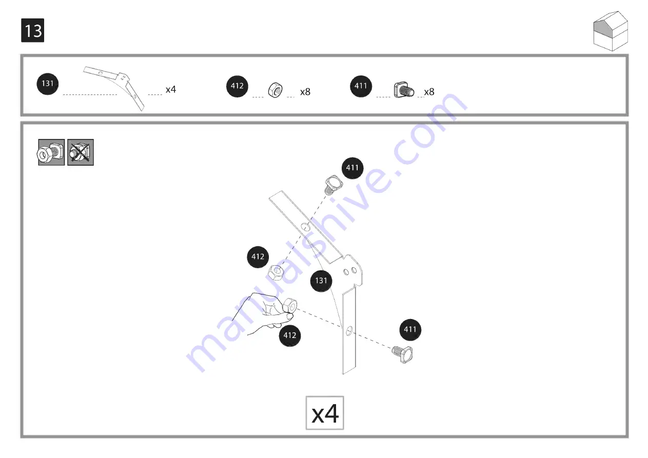 Palram CANOPIA PLANT INN 701808 How To Assemble Download Page 52