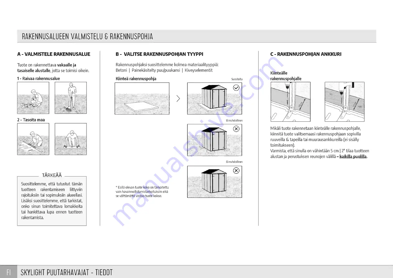 Palram CANOPIA RUBICON 6x10 / 2x3 Скачать руководство пользователя страница 35