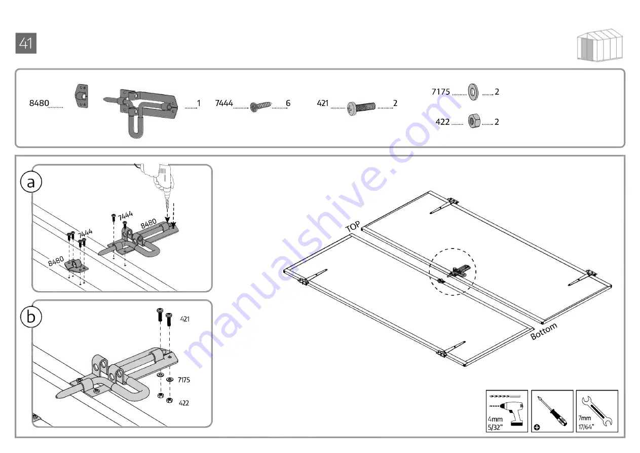 Palram CANOPIA RUBICON 8x10 / 2.4x3 Скачать руководство пользователя страница 68