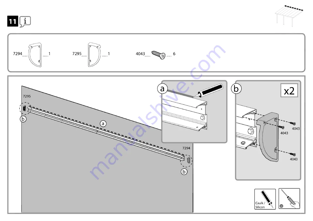 Palram CANOPIA SIERRA Manual Download Page 57