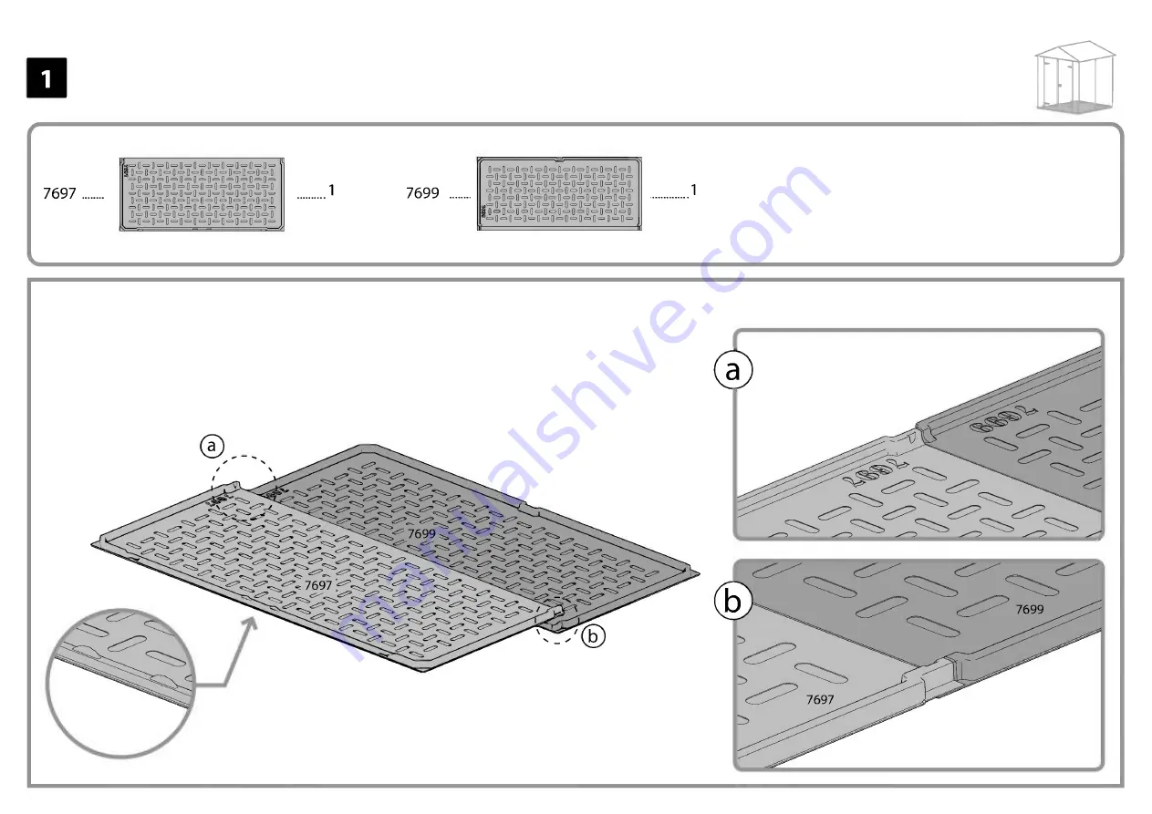 Palram Canopia SKYLIGHT 6x5 How To Assemble Download Page 25