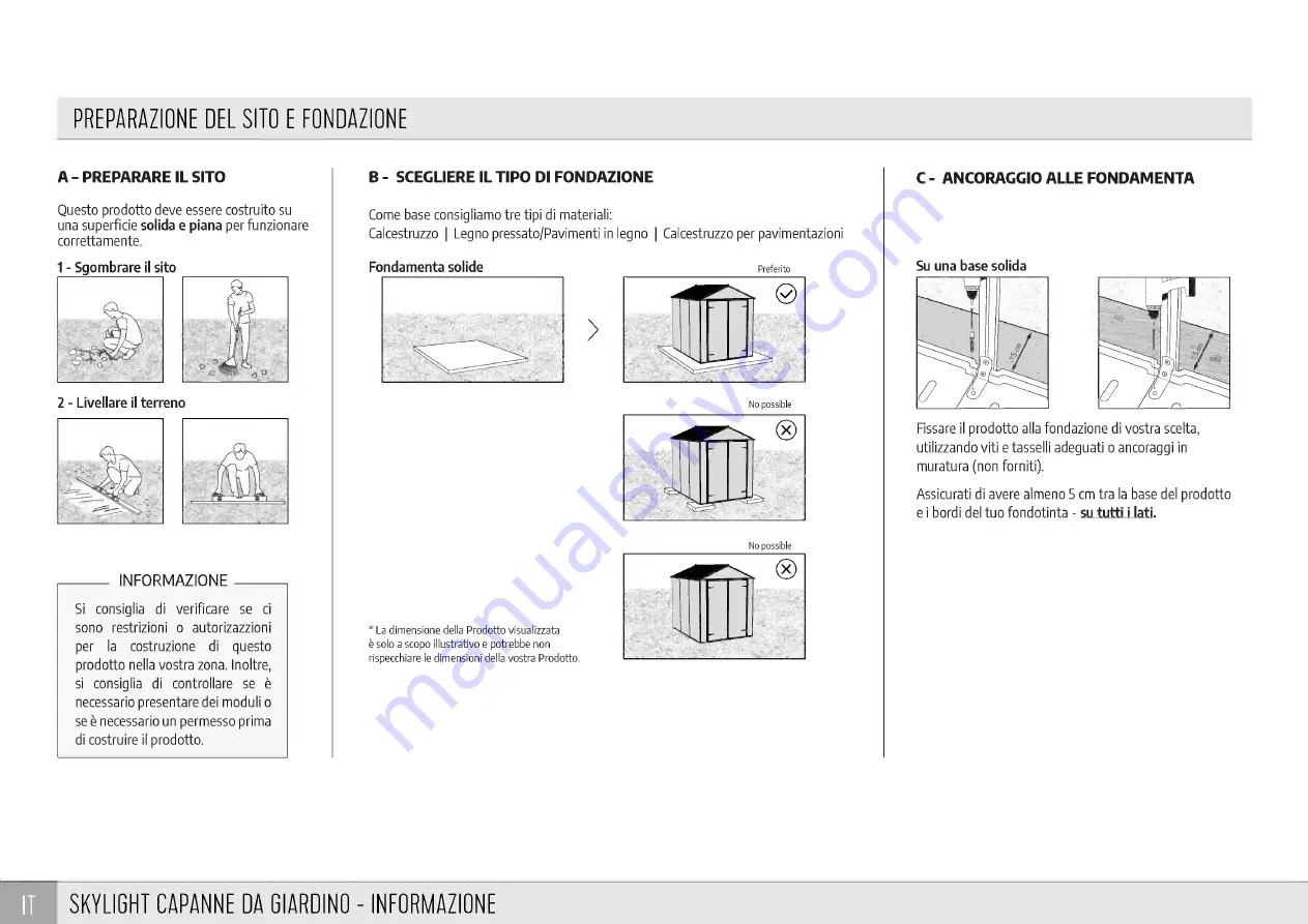 Palram Canopia SKYLIGHT 6x5 How To Assemble Download Page 90