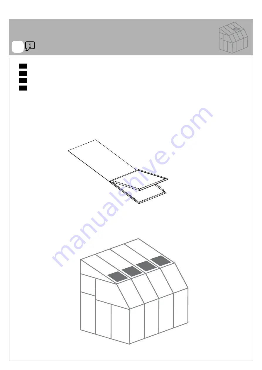 Palram CANOPIA SUNROOM VENT KIT Скачать руководство пользователя страница 16