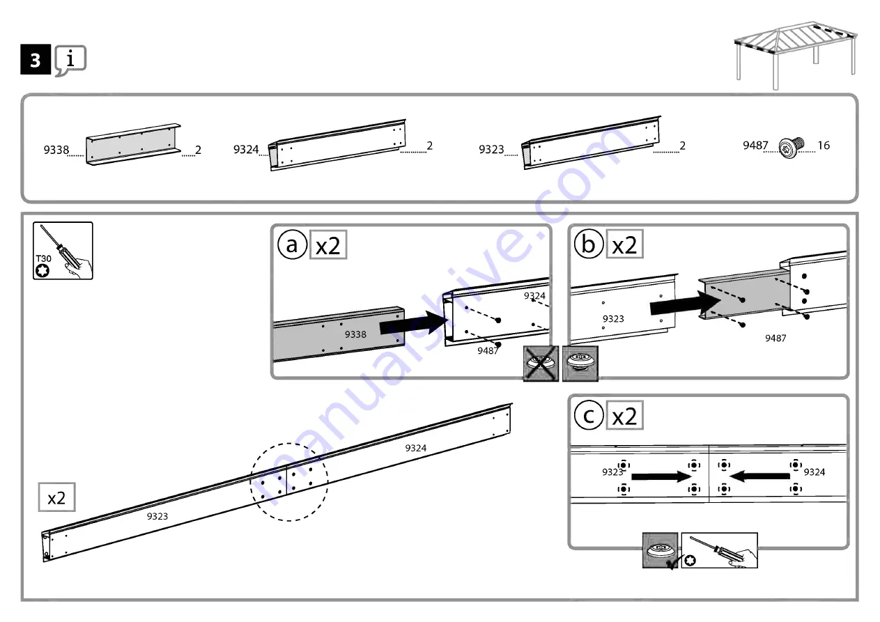 Palram DALLAS 6100 Manual Download Page 25