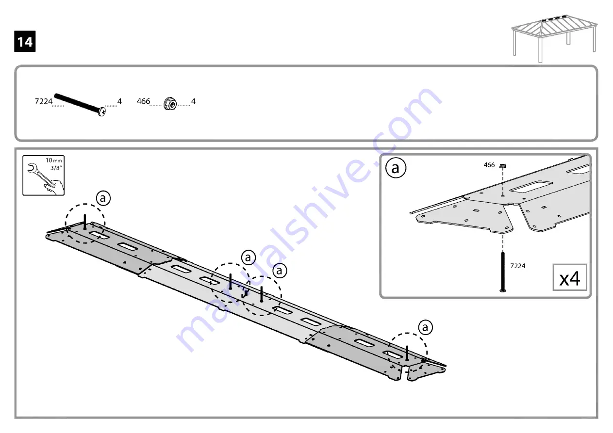 Palram DALLAS 6100 Manual Download Page 36