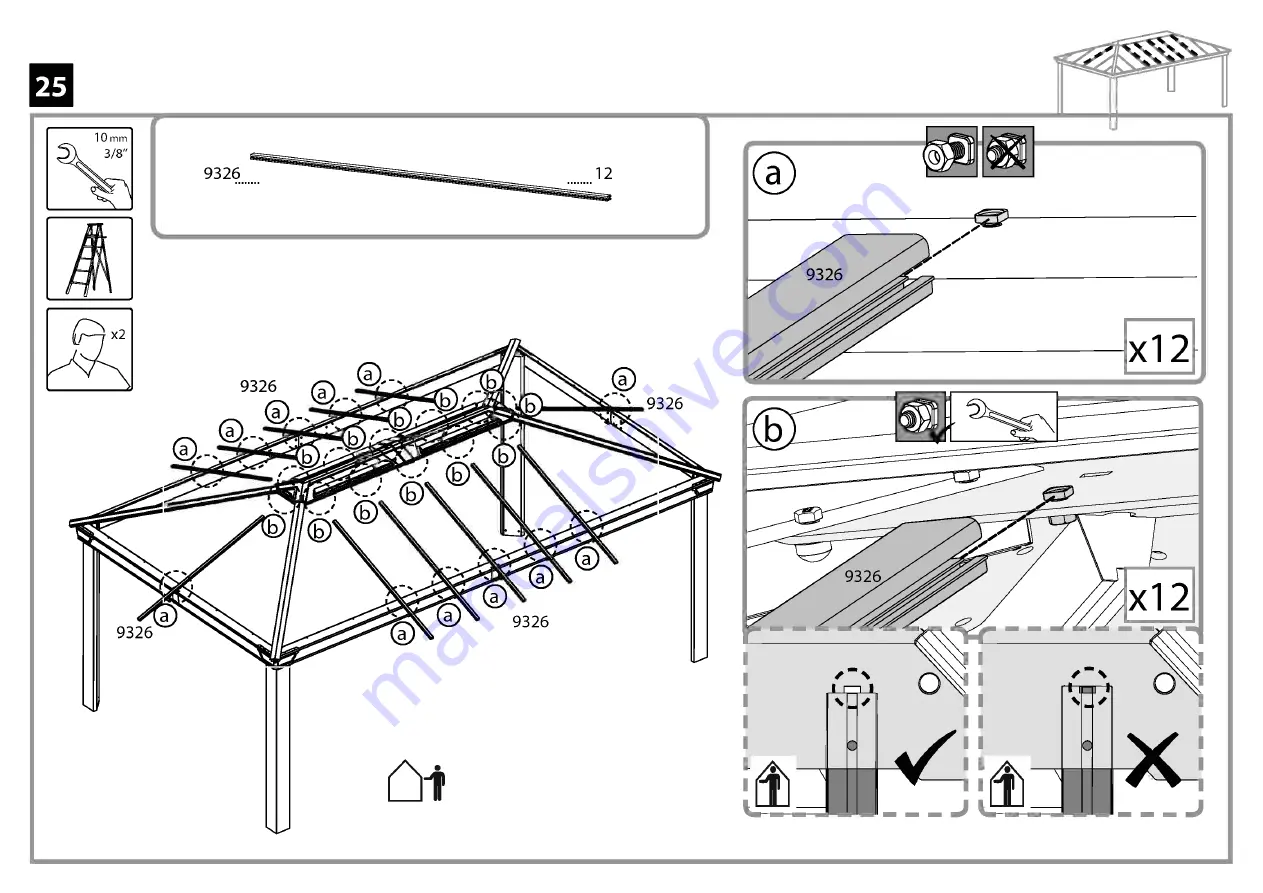 Palram DALLAS 6100 Manual Download Page 47