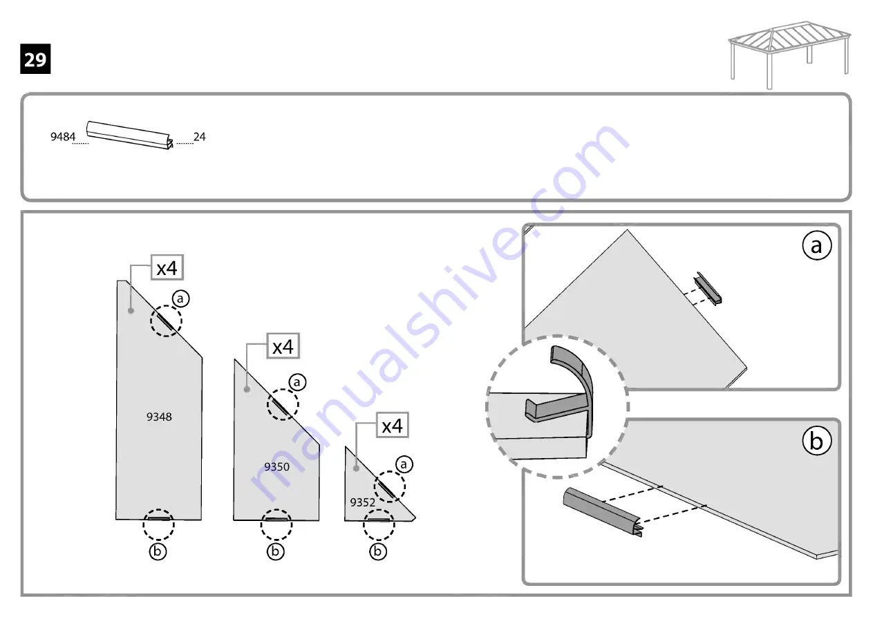 Palram DALLAS 6100 Manual Download Page 51