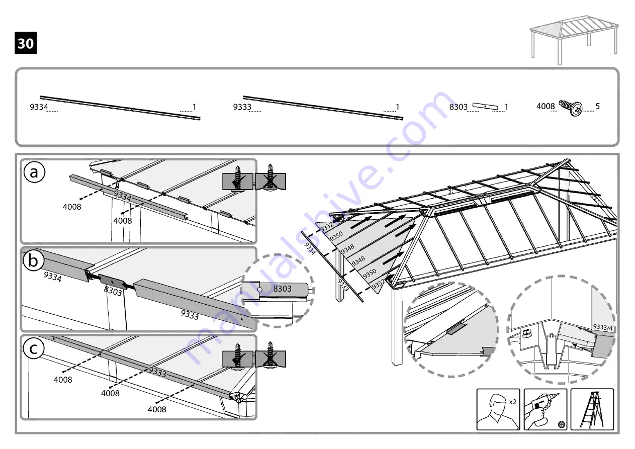 Palram DALLAS 6100 Manual Download Page 52