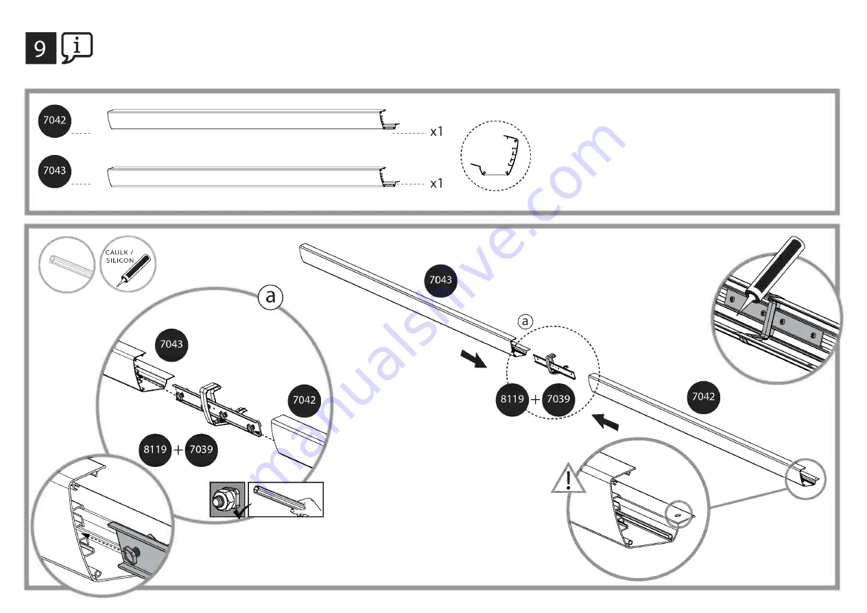 Palram Feria 4x1.8 Extention Module Manual Download Page 35