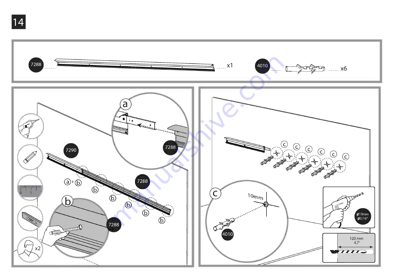 Palram Feria 4x1.8 Extention Module Manual Download Page 40