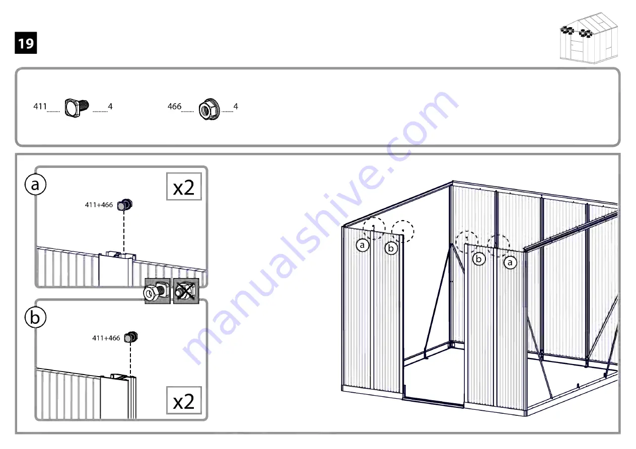 Palram GIory Assembly Instructions Manual Download Page 70