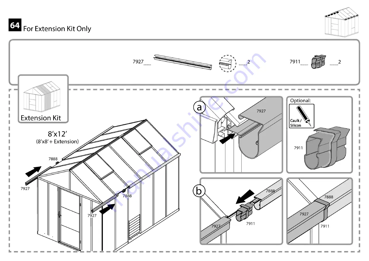 Palram GIory Assembly Instructions Manual Download Page 115