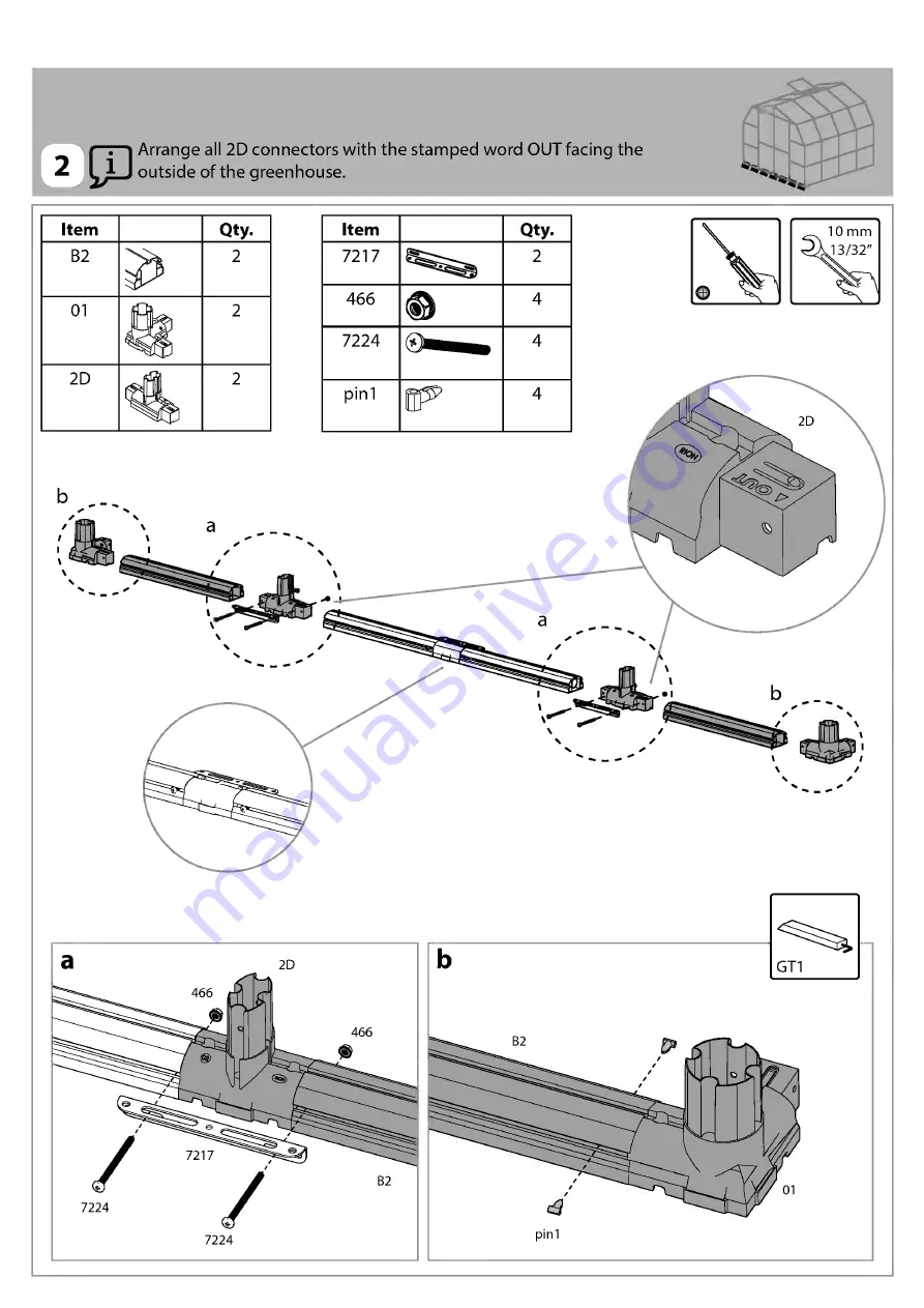 Palram Grand Gardener Prestige 8x8 Скачать руководство пользователя страница 27