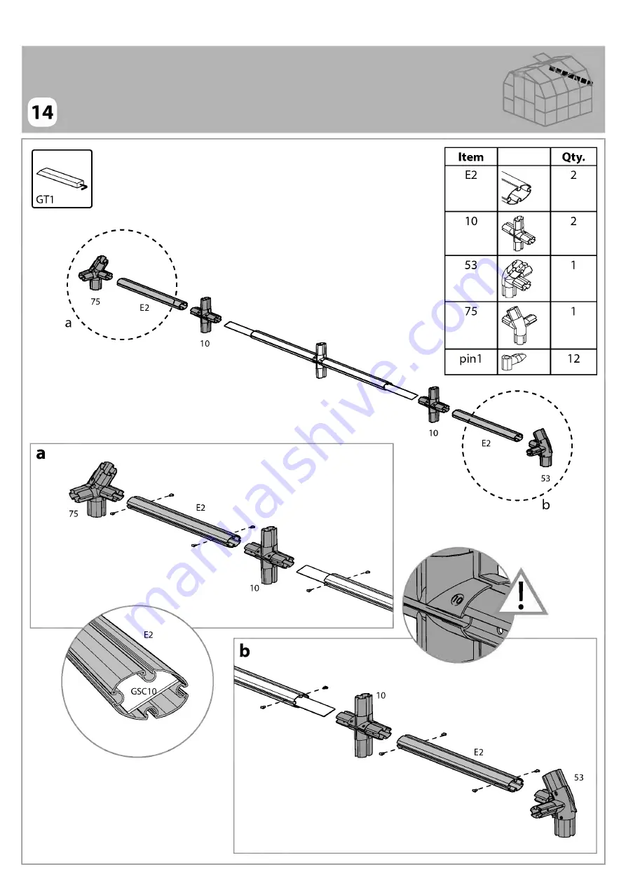 Palram Grand Gardener Prestige 8x8 Manual Download Page 39