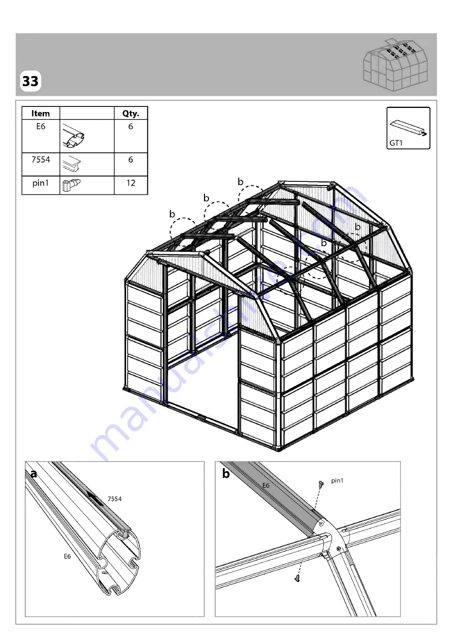 Palram Grand Gardener Prestige 8x8 Скачать руководство пользователя страница 58