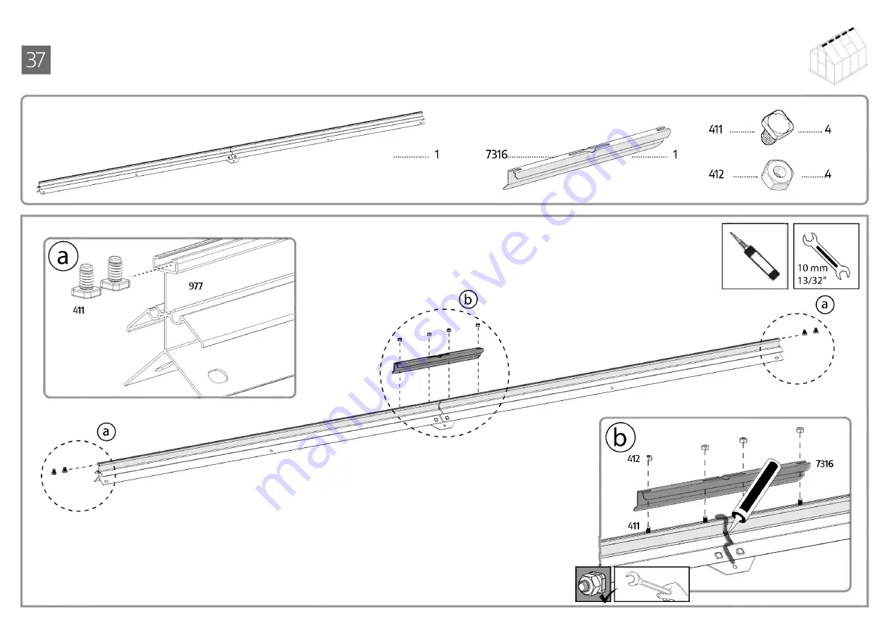 Palram HARMONY 2x2.5 Скачать руководство пользователя страница 60