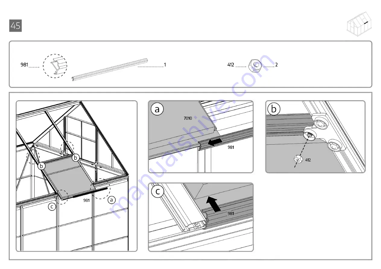 Palram HARMONY 2x2.5 Скачать руководство пользователя страница 68