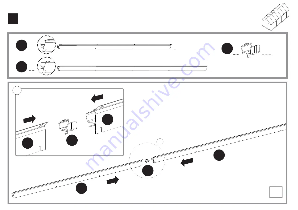 Palram Harmony 6x14 Clear Glazing Скачать руководство пользователя страница 34