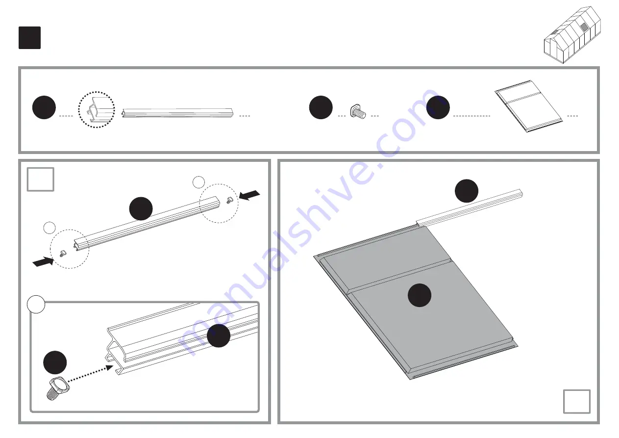 Palram Harmony 6x14 Clear Glazing Скачать руководство пользователя страница 60