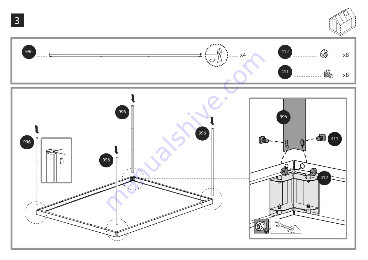 Palram Harmony 6x8 Скачать руководство пользователя страница 48