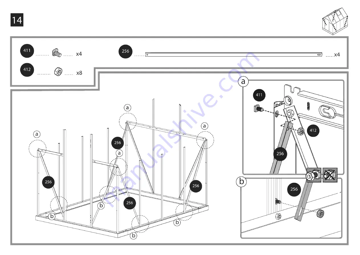 Palram Harmony 6x8 Manual Download Page 59